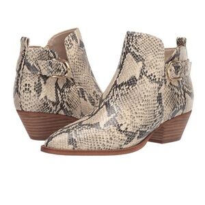 Sam Edelman Neena Snake Skin Bootie